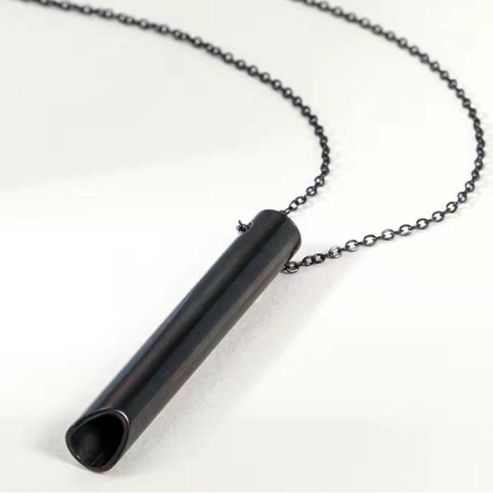 Anxiety Breathing Meditation Mindfulness Necklace